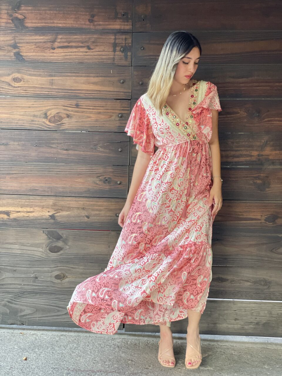 Bohemian Pink Dress - Qira GDL