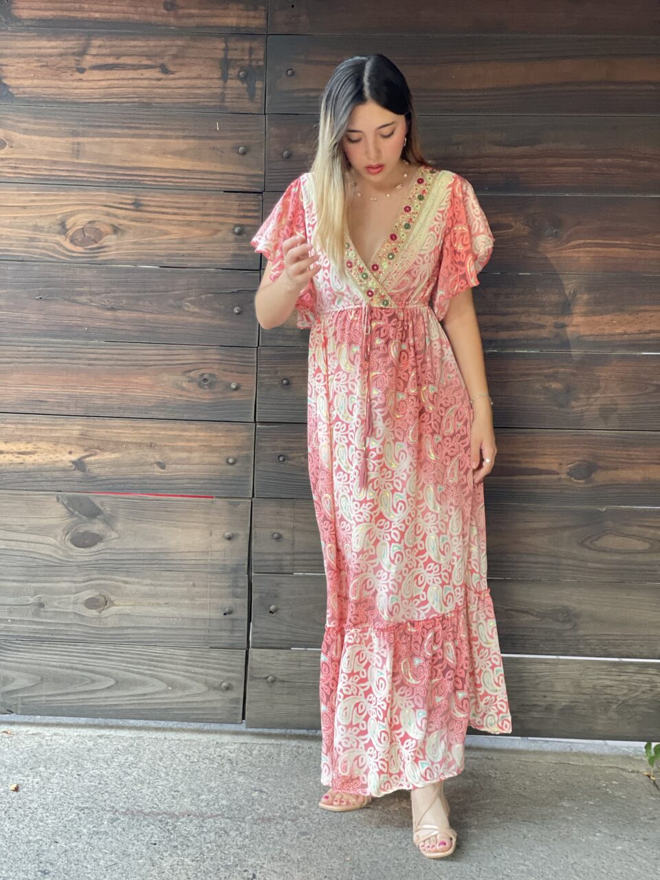 Bohemian Pink Dress - Qira GDL